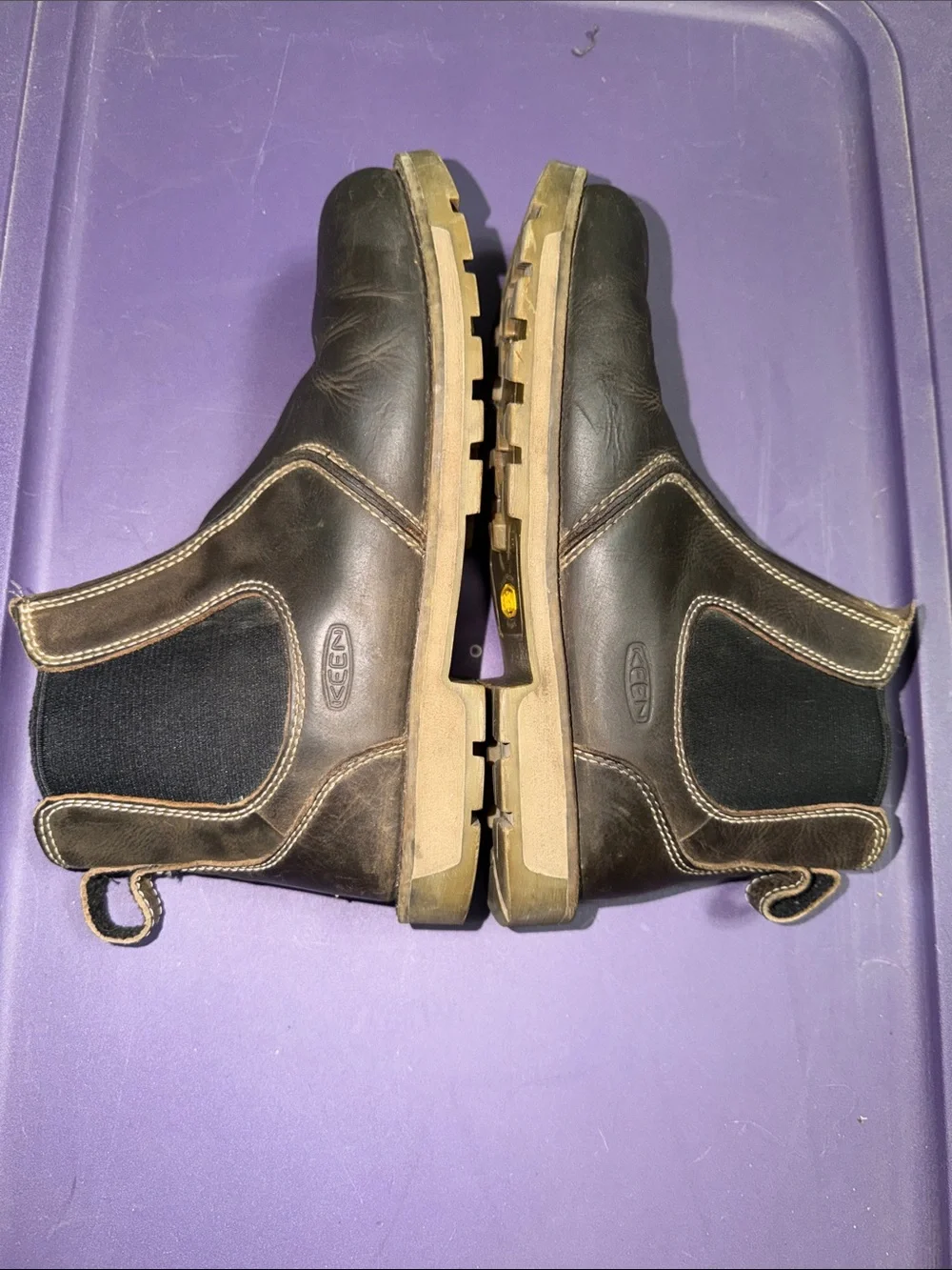 Keen Shoes Keen Utility Boot soft toe slip on men’s size 8.5D